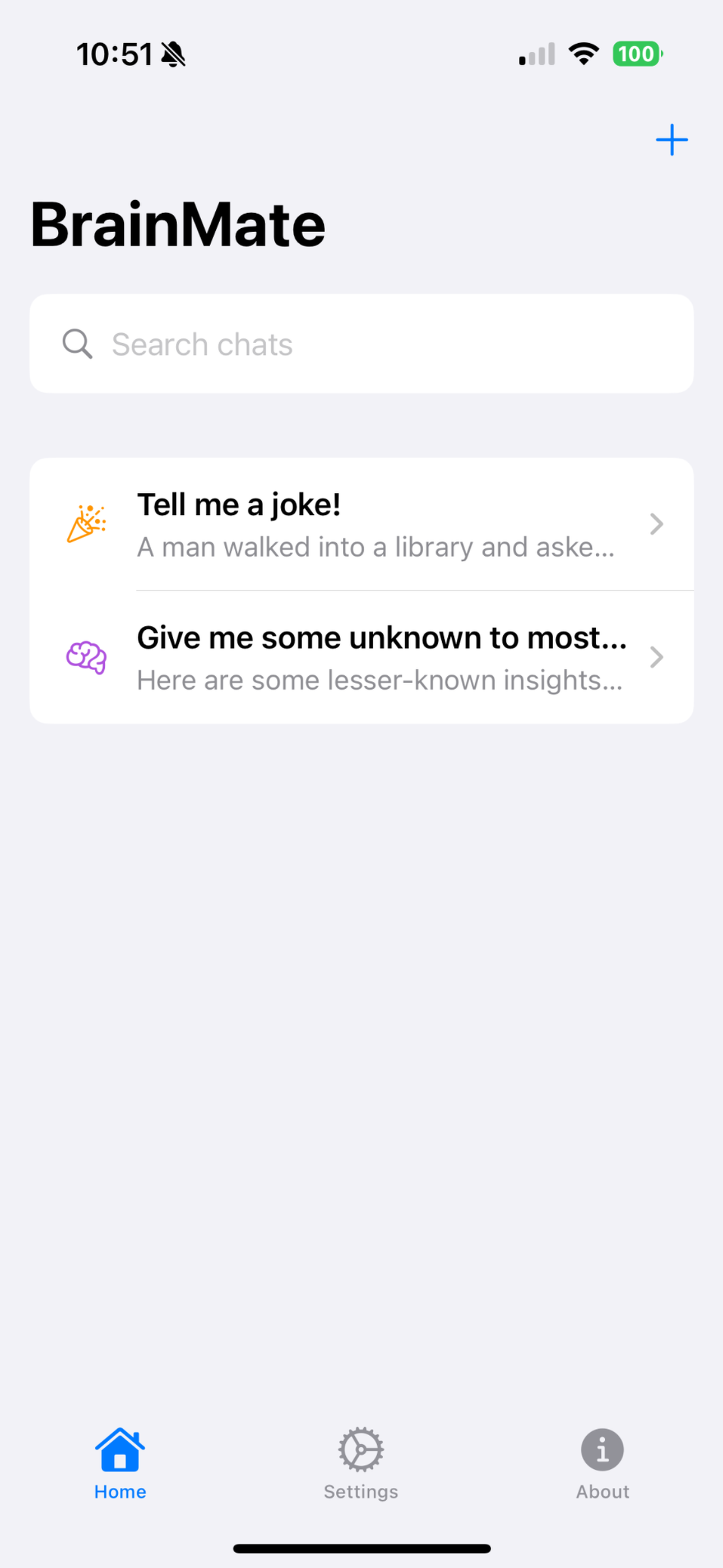 BrainMate Screenshot