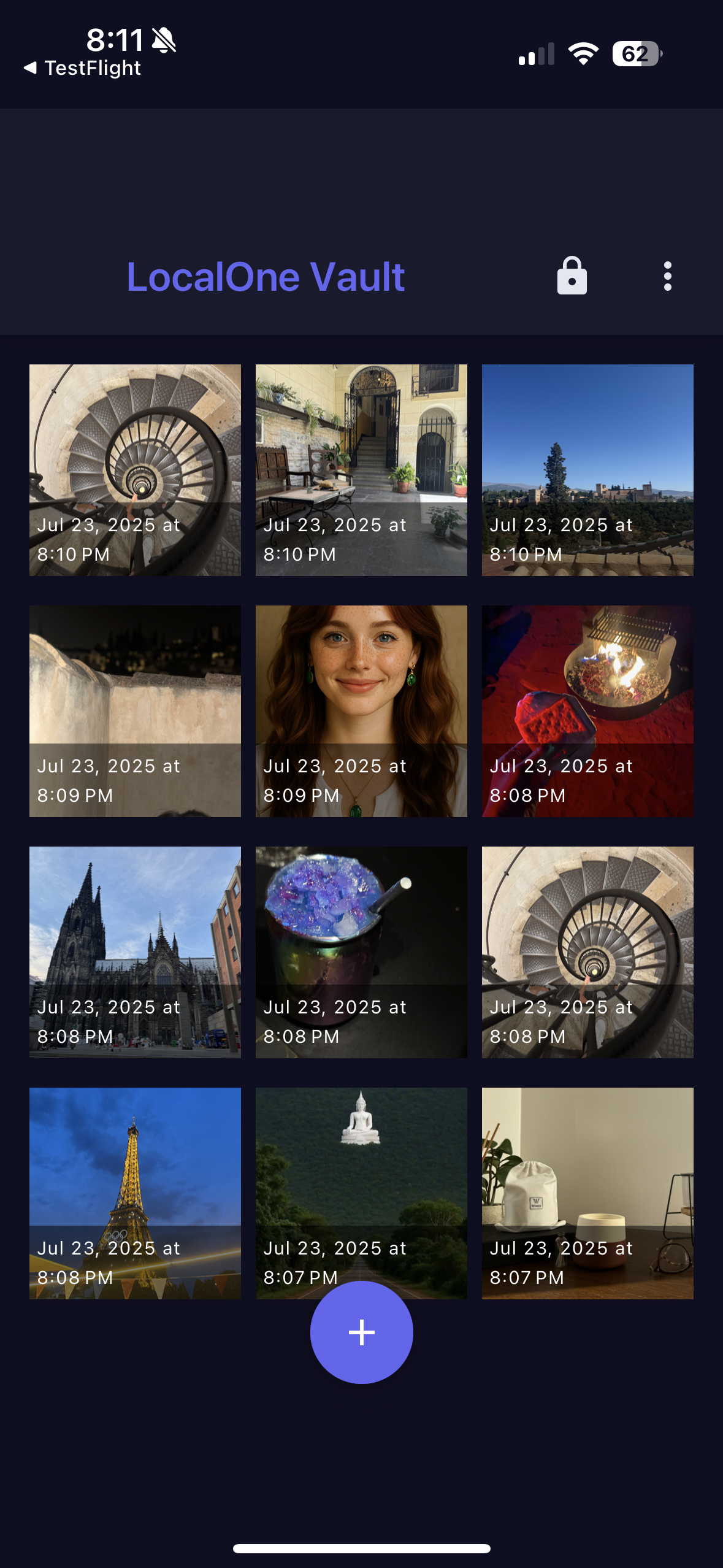 LocalOne Vault Screenshot