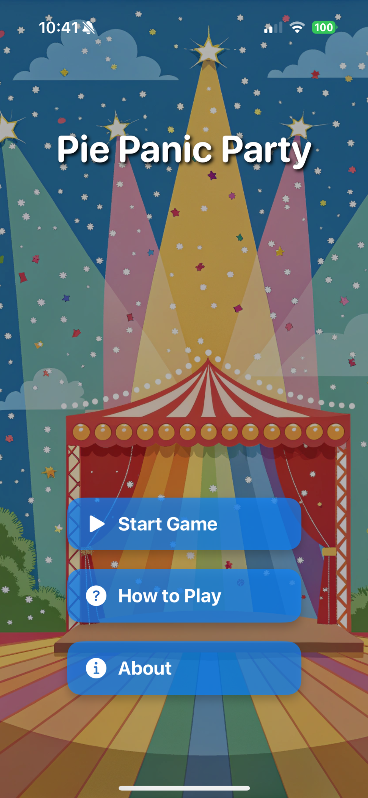 Pie Panic Party Screenshot